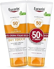 Fragrances, Perfumes, Cosmetics Set - Eucerin Eucerin Sensitive Protect Dry Touch Cream Gel SPF50+ (b/cream/2x50ml)