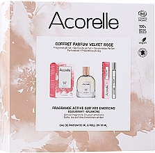 Fragrances, Perfumes, Cosmetics Acorelle Velvet Rose - Set (edp/50ml + edp/10ml) 