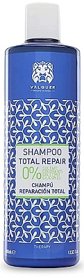 Shampoo - Valquer Total Repair Zero 0% Shampoo — photo N1