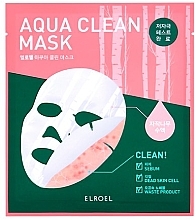 Fragrances, Perfumes, Cosmetics Biocellulose Mask - Elroel Aqua Clean Mask