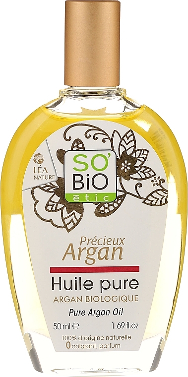 Pure Argan Oil - So'Bio Etic Pure Argan Oil — photo N1