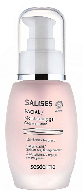 Oily Skin Moisturizing Gel - SesDerma Laboratories Salises Moisturizing Gel — photo N2