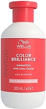 Color Protection Shampoo for Colored & Natural Hair - Wella Professionals Invigo Brilliance Fine Hair Shampoo — photo N3