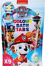 Fragrances, Perfumes, Cosmetics Effervescent Colored Bath Tablets, blue packaging - Nickelodeon Paw Patrol Movie Colour Bath Tabs