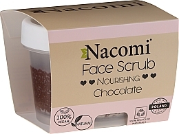 Face & Lip Moisturizing Scrub - Nacomi Moisturizing Face&Lip Scrub Chocolate — photo N1