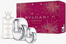 Fragrances, Perfumes, Cosmetics Bvlgari Omnia Crystalline - Set (edt/65 ml + edt/mini/15 ml + b/lot/75 ml)