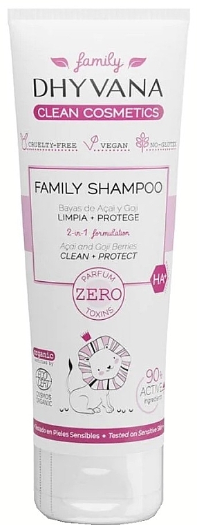 Family Shampoo - Dhyvana Family Acai & Goji Shampoo — photo N1