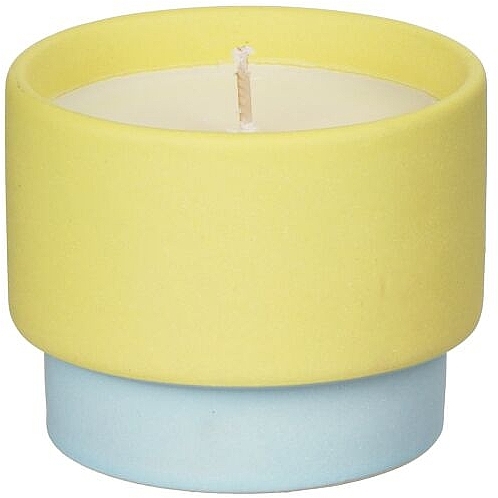 Scented Candle 'Mint' - Paddywax Colour Block Minty Verde Soy Candle — photo N1