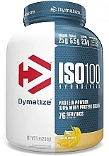 Fragrances, Perfumes, Cosmetics Hydrolyzed Whey Isolate - Dymatize ISO-100 Smooth Banana