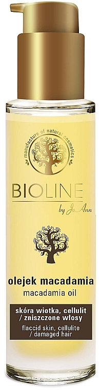 Hair, Face & Body Macadamia Oil - Bioline Macadamia Oil — photo N1