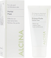 Herbal Extracts Mask for Oily Skin - Alcina Herbal Mask — photo N4