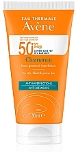 Fragrances, Perfumes, Cosmetics Sunscreen for Problem Skin - Avene Solaires Cleanance Sun Care SPF 50+