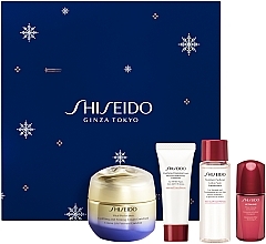 Set - Shiseido Vital Perfection Enriched Holiday Kit (f/cr/50ml + clean/foam/15ml + f/lot/30ml + f/conc/10ml) — photo N2