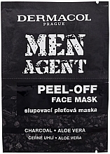 Exfoliating Peel-Off Mask - Dermacol Men Agent Peel-Off Face Mask — photo N1