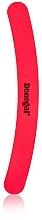 Fragrances, Perfumes, Cosmetics Curved Nail File, Neon Play, 2044, red - Donegal