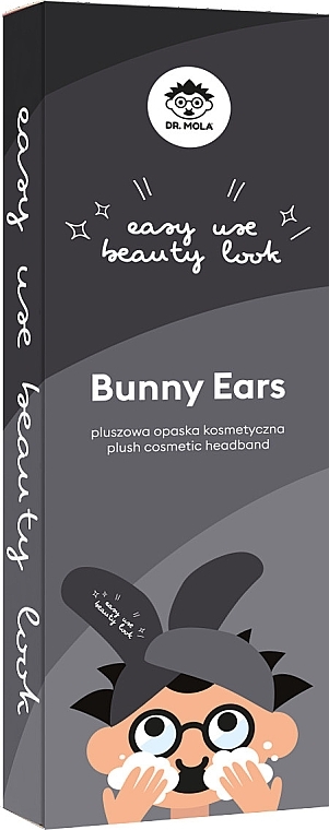 Ears Hair Band, black - Dr. Mola Rabbit Ears Hair Band — photo N2