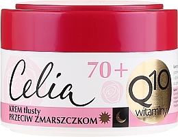 Fragrances, Perfumes, Cosmetics Anti-Wrinkle Cream "Vitamin" - Celia Q10 Face Cream 70+