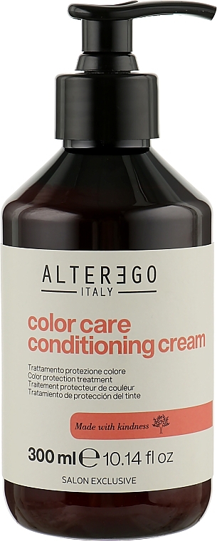 Cream Conditioner for Colored & Bleached Hair - Alter Ego Color Care Conditioning Cream — photo N1