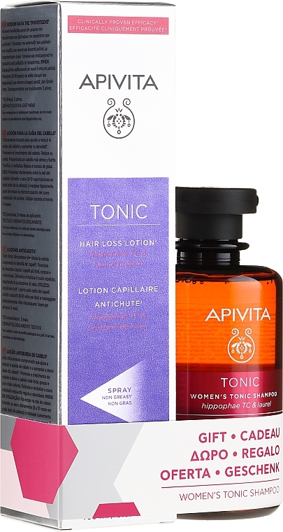 Set - Apivita Tonic (hair/lot/150mll + shm/250ml) — photo N1