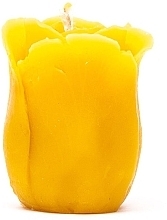 Fragrances, Perfumes, Cosmetics Decorative Candle 'Rosebud', yellow - Lyson