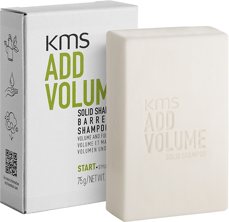 Volumizing Solid Shampoo - KMS California Addvolume Solid Shampoo — photo N3