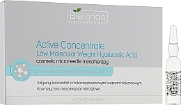 Fragrances, Perfumes, Cosmetics Low Molecular Weight Hyaluronic Acid Active Concentrate - Bielenda Professional Meso Med Program Active Concentrate With Low Molecular Weight Hyaluronic Acid