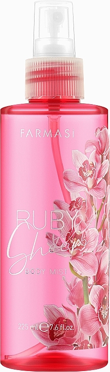 Ruby Sheer Body Mist - Farmasi Ruby Sheer Body Mist — photo N2