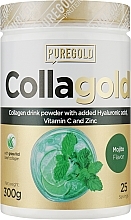 Mojito Flavored Collagen + Hyaluronic Acid, Vitamin C and Zinc - PureGold CollaGold Mojito — photo N1
