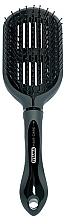 Hair Brush with Rubber Handle - Titania Jumbo Cushion Brush — photo N1