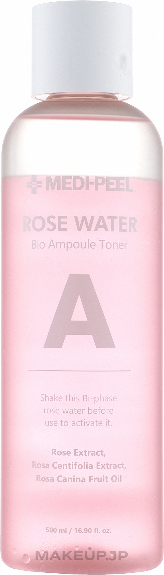 Rose Extract Ampoule Toner - Madi-Peel Rose Water Bio Ampoule Toner — photo 500 ml