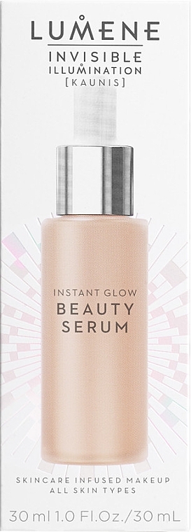 Tinting Fluid Serum - Lumene Invisible Illumination Instant Glow Beauty Serum — photo N2