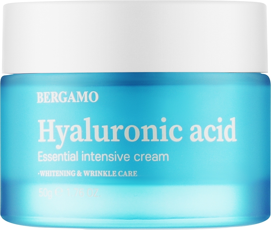 Hyaluronic Acid Face Cream - Bergamo Hyaluronic Acid Essential Intensive Cream — photo N1