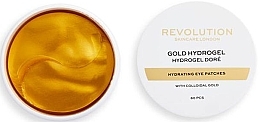 Fragrances, Perfumes, Cosmetics Hyaluronic Colloidal Gold Patches - Revolution Skincare Hydrogel Moisturizing Patches With Colloidal Gold Eye