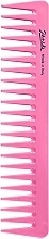 Fragrances, Perfumes, Cosmetics Wide-Toothed Comb, pink - Janeke Supercomb Wide Teeth Pink Fluo