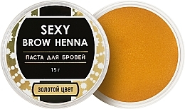 Fragrances, Perfumes, Cosmetics Brow Paste, golden - Sexy Brow Henna