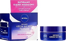 Fragrances, Perfumes, Cosmetics Nourishing Night Cream for Dry and Sensitive Cream - Nivea 24H Moisturizing Regeneration & Nourishing Night Cream