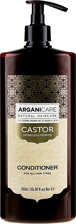 Hair Growth Conditioner - Arganicare Castor Oil Conditioner — photo N3