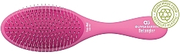 Hair Brush, pink - Olivia Garden Recycled Detangler Pink Fine-Med — photo N1