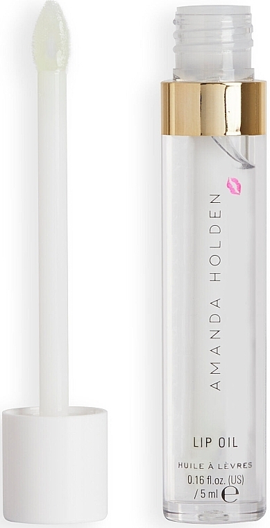 Moisturizing Lip Oil - Revolution Pro x Amanda Holden Diamond Kiss Lip Oil Clear — photo N2