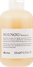 Fragrances, Perfumes, Cosmetics Nourishing Thickening Shampoo for Brittle & Damaged Hair with Tomato Extract - Davines Nourishing Nounou Shampoo With Tomato Extract