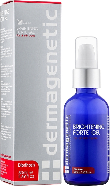 Whitening Face Gel - Dermagenetic Diorthosis Brightening Forte Gel — photo N4