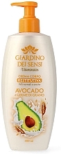 Fragrances, Perfumes, Cosmetics Body Cream - Giardino dei Sensi Avocado and Wheatgerm