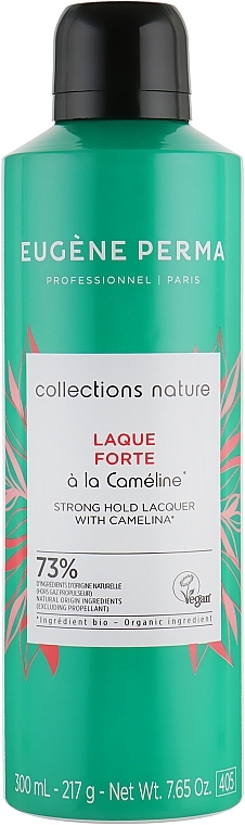 Strong Hold Hair Spray - Eugene Perma Collections Nature Laque Forte — photo N1