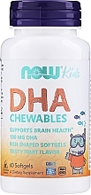 Kids Fish Oil, 100 mg - Now Foods Kid's Chewable DHA — photo N1