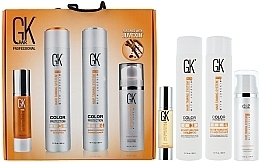 Fragrances, Perfumes, Cosmetics Hair Care Kit - GKhair Kit (shmp/300ml + cond/300ml + oil/50ml + cr/130ml)