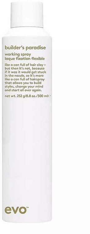 Hair Spray - EVO Builder`s Paradise Working Spray — photo N1