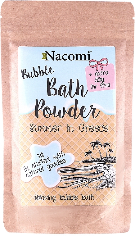 Bath Powder "Greek Summer" - Nacomi Bath Powder  — photo N1