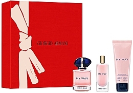 Fragrances, Perfumes, Cosmetics Giorgio Armani My Way - Set (edp/50ml + edp/15ml + b/lot/75ml) 