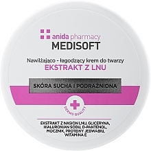 Flax Extract Face Cream - Anida Pharmacy Medisoft Face Cream Linen — photo N1
