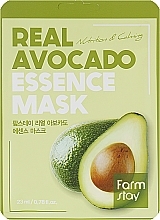 Fragrances, Perfumes, Cosmetics Sheet Mask with Avocado Extract - FarmStay Real Avocado Essence Mask